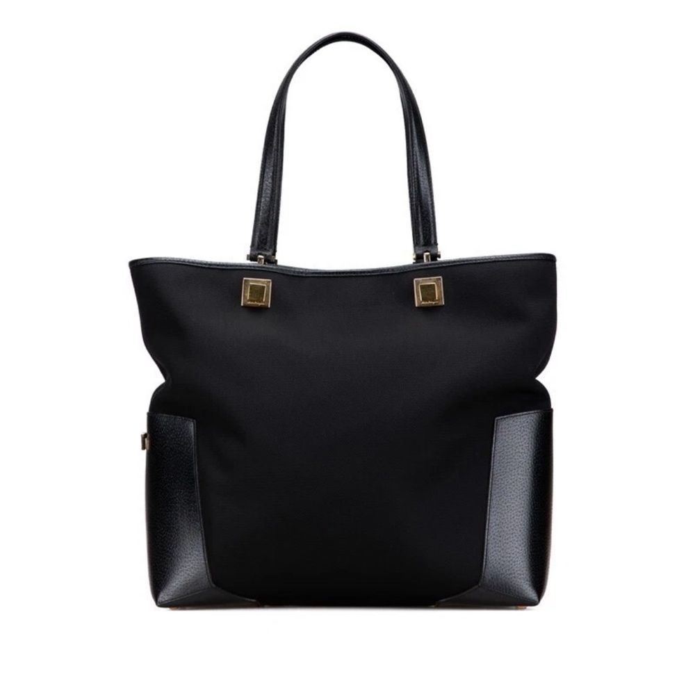 Salvatore Ferragamo Black Tote Bag